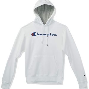 Champion white sweatshirt unisex